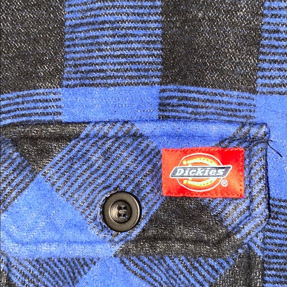 2/$15 Dickie’s long sleeve flannel shirt - Picture 6 of 7